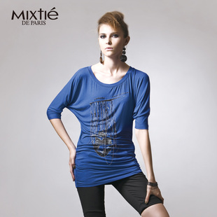 春装mixtie欧美品牌专柜正品女装时尚休闲裤5分裤子中裤女裤