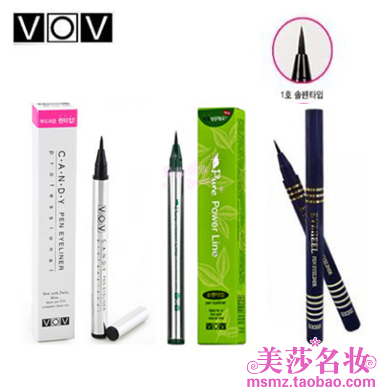 韩国VOV炫魅软毛刷眼线笔 绿茶蓝盒立体眼线液笔黑色防水细致包邮|ruв категории Косметика, подводка - от Buy2taobao.com для оказания профессиональной услуги покупки агента Taobao