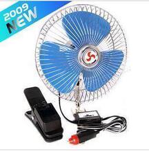 夏季狂销：汽车风扇 8寸带两档调速开关摇头夹子 12V/24V车载风扇