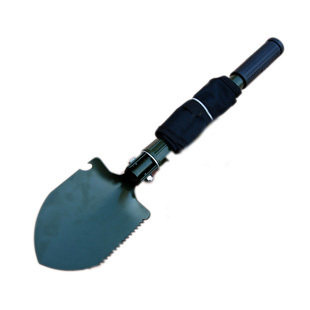 Folding fishing multifunction thicken a genuine in-vehicle emergency life-saving spade engineering camp shovel