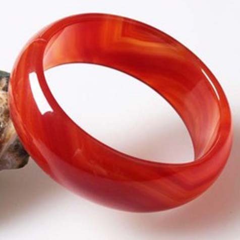 【多图】天然蚕丝玛瑙手镯 - 天然蚕丝玛瑙手镯