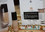 香奈儿 柔光无暇/青春活力亮肤粉底液SPF15专柜正品小样2.5ml