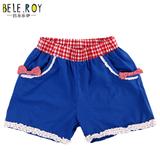 Bele．Roy/巴乐乐伊专柜正品 夏季新款 女童 舒适短裤B-G11T016