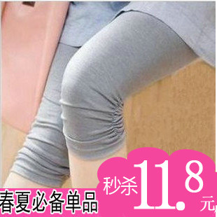 《5折秒杀》孕妇装 夏装 韩版时尚孕妇七分打底裤 孕妇打底裤
