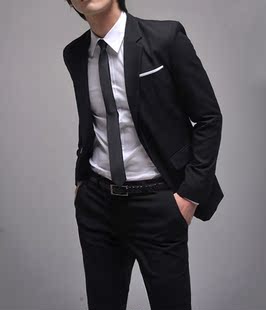  男装西服套装男修身西服男士西装套装男职业装西服商务西装男