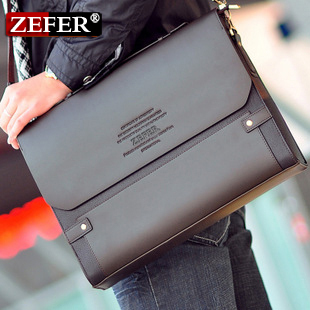  [庆金冠] ZEFER横款商务男包单肩包公文包正品手提包AZ031