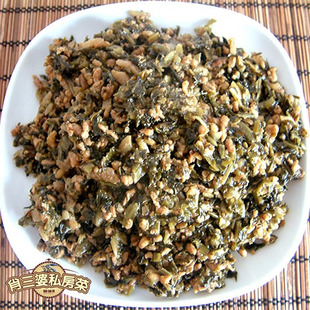  肖三婆[私房菜]冬菜烂肉(带辣味) 超下饭菜 拌面 宅人必备 满包邮