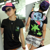 MIX-BAG潮店 2012新品迪士尼星际宝贝史迪仔/史迪奇个性短袖女T恤