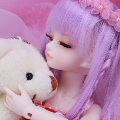 DL-1/6BJD/<em>SD女娃娃</em> 半眠版-柚柚(85折送假发