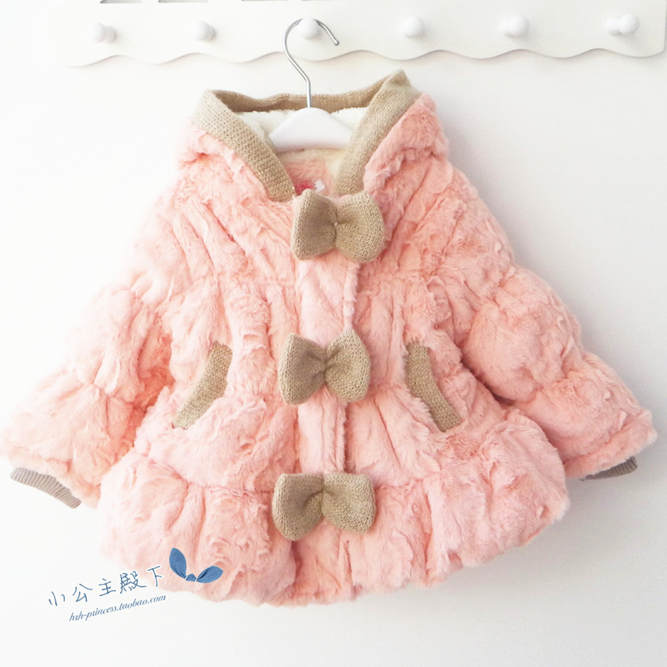 韩版冬款女童装加厚外套...