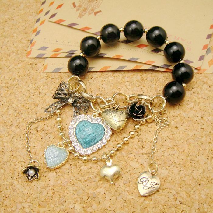 复古多层女手链...