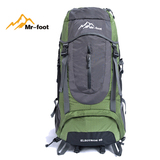 包邮特价Mr-foot正品60L男女户外包旅行包双肩背包专业登山包