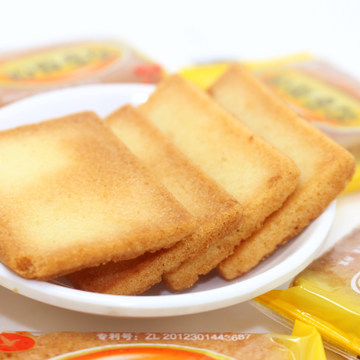 白鹤铁板鸡蛋煎饼500g面包饼干 特产休闲美食 特色小吃特价零食品