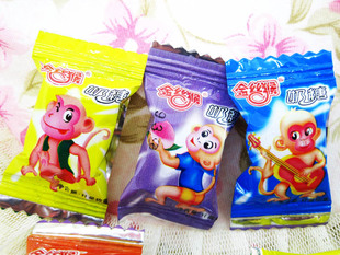  结婚喜糖 金丝猴牛奶糖猴子牛奶糖混装【250g】 满额包邮