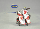 PAPO出品 【1：18 中世纪/古代兵人 重装红色圣骑士 重装武士】