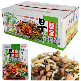  闽香早餐宝什锦菜含金针菇梅菜花生笋丝农家下饭酱小菜小泡菜