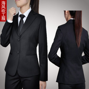 职业装女装套装女士西服正装，套裤银行工作服ol面试工作服西服大码