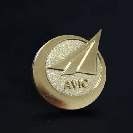 【中航凯普】AVIC 中航工业集团LOGO胸针 徽