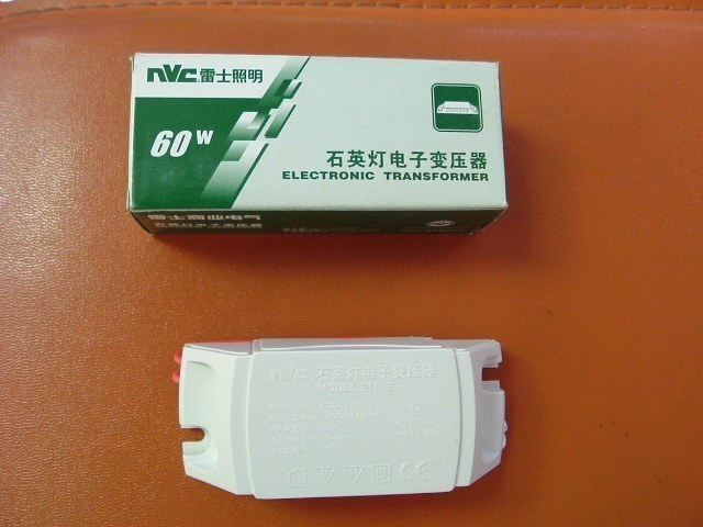 正品NVC雷士卤素射灯天花牛眼灯电子变压器ET60E-12v 60W在类目 五金/工具, 变压器, 电子变压器中 - 来自Buy2taobao.com提供专业的淘宝代购服务