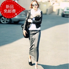 春装新款韩版大码女装韩国代购修身显瘦半身裙包臀裙加厚长裙秋冬