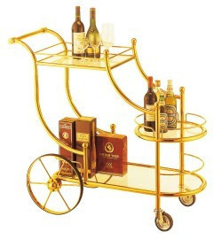 Hotel wine trolley high-grade garden cart Service vehicles luggage cart Titanium wheelbarrow Snack carin the Business/Office Furniture , Dining/Baking furniture , Diner category - from Buy2taobao.com to provide professional Taobao agent buy service