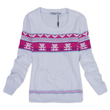 2011冬款贝蕾地 女童中领 <em>圆领毛衣</em> 全棉线衣 