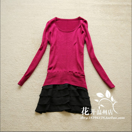 FD风迪专柜正品剪标夏装女装个性针织拼接甜