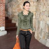 Spring 2012 new new Hangzhou Hangzhou send holly blouse 342 356