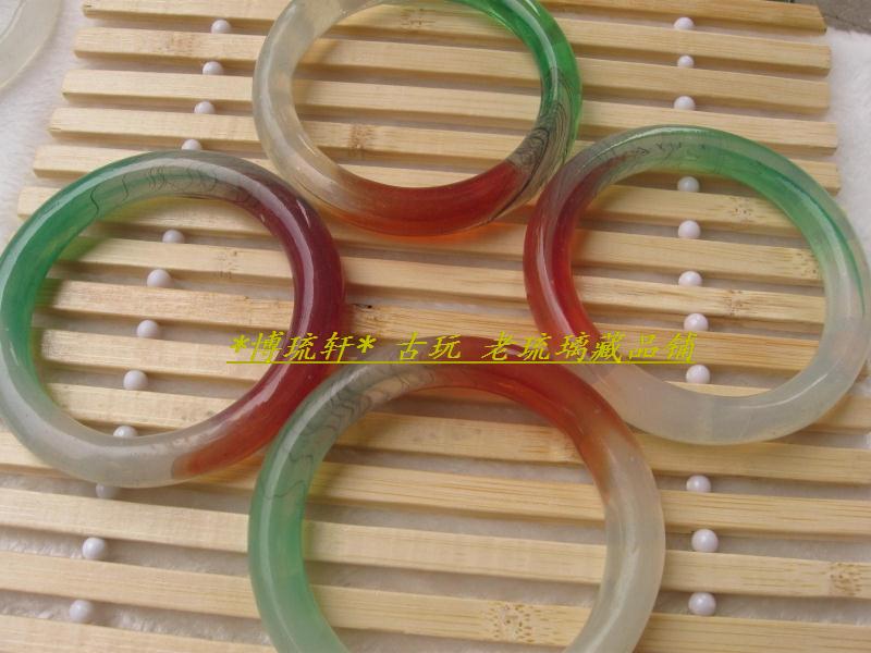 Pure handwork Old glass Boshan Bracelet tradition technology Sweat Ancient Bracelet internal diameter 53mm aboutin the Accessories/Fashion Jewelry, Bracelet category - from Buy2taobao.com to provide professional Taobao agent buy service