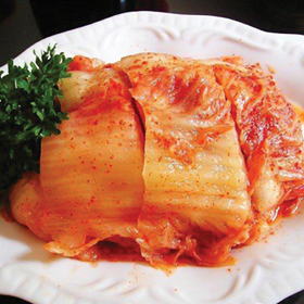  限区包邮韩式正宗韩国口味泡菜开胃下饭山东产朝鲜辣白菜罐装380g