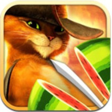 Fruit Ninja: Puss in Boots��ѥ�ӵ�èIPHONE TOUCH������