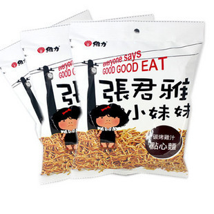  台湾美食 维力 张君雅小妹妹 碳烤鸡汁 点心面 100g
