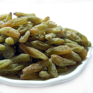  新疆特产 绿宝石绿香妃葡萄干 无籽香妃王葡萄干 250g 4件包邮