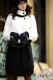 韩国代购进口SZ 黑白配独特冬外套