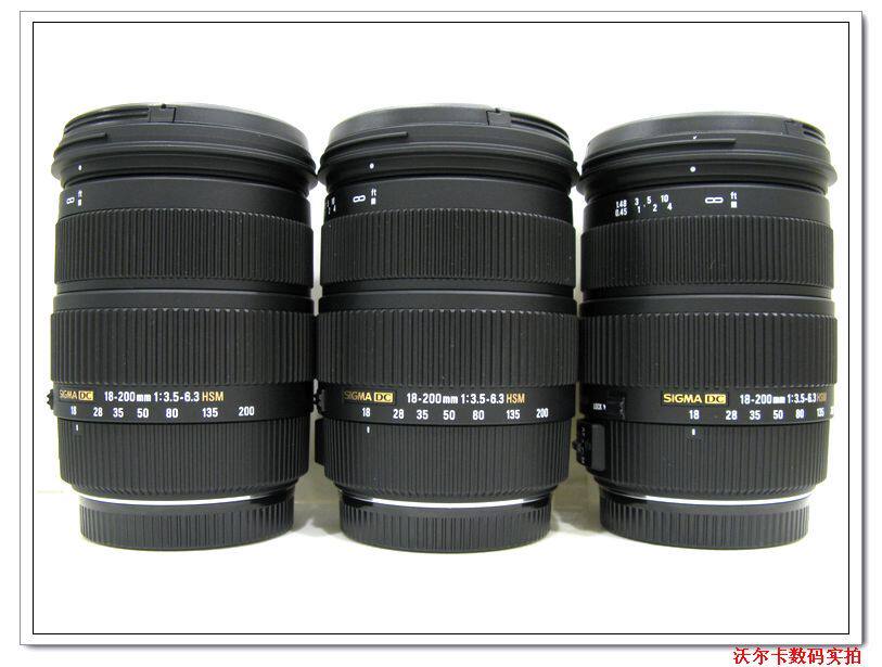全新适马18-200 OS HSM 佳能口 可配本店佳能 40D 50D 500D