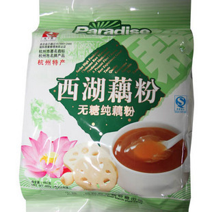  杭州特产天堂牌西湖藕粉480克无糖型纯藕粉 江浙沪3包包邮