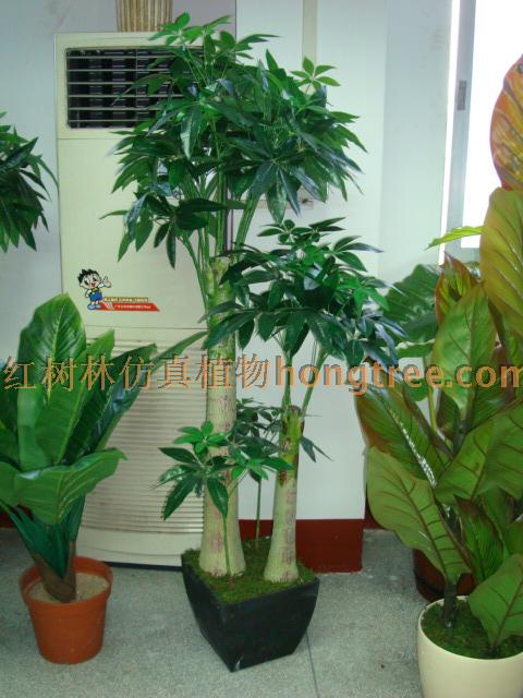 家居仿真树客厅假树办公仿真植物展示假植物/发财树 包邮!在类目 家居饰品, 花瓶/花器/仿真花/仿真饰品, 仿真植物盆景中 - 来自Buy2taobao.com提供专业的淘宝代购服务