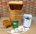 包邮香杉木桶熏蒸桶蒸汽桶蒸脚桶足浴桶泡脚桶洗脚桶沐足桶足疗桶