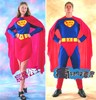 电影成人角色超人服装，演出道具装扮成人，女超人衣服男超人衣服