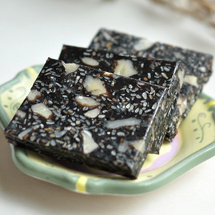  山东东阿百年堂阿胶即食滋补阿胶糕固元膏450g30片 阿胶粉块熬制