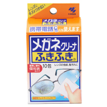晶镜亮 多用途手机清洁纸 10片装 日本小林日化眼镜清洁纸