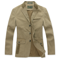 Пиджак, Костюм 春装新款西装男休闲西服男士西服加肥加大码西装男时尚休闲装jeep 113123