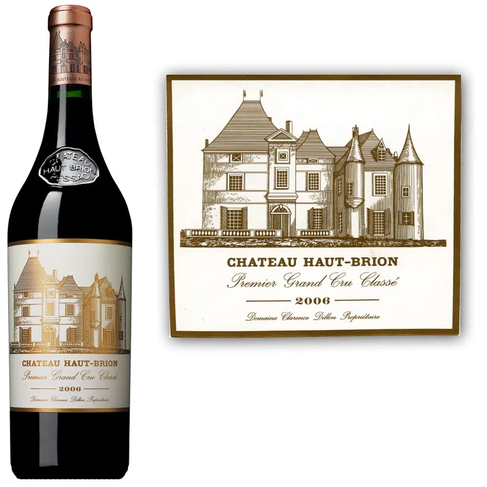 法国红颜容/奥比昂庄园chateau haut brion葡萄酒2007