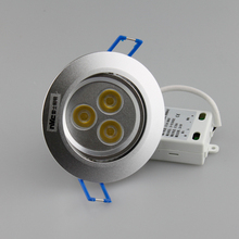 NVC雷士 开孔75mm 3*1W一体式LED射灯 SSLC0101 天花灯 SSLC-0101