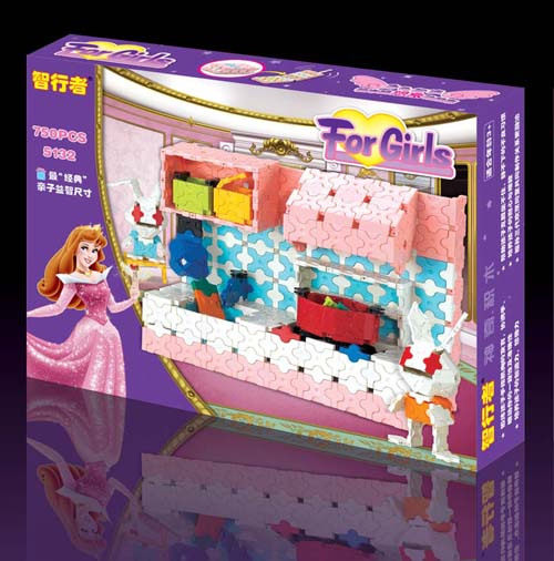 玩具 儿童礼物,智行者积木拼插大颗粒与<em>乐高</em>积