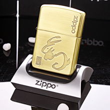 美国正品芝宝/ZIPPO防风打火机/十二生肖 纯铜 兔 盔甲