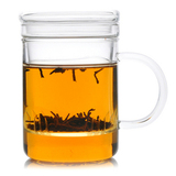 加厚玻璃杯子 正品一屋窑耐高温茶具360ml 带盖过滤花茶杯FH-399 【优惠价:32.40元 最近成交303笔】