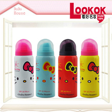 韩国正品 Hello kitty 防晒喷雾 滋润美白透气 户外持久防水防汗
