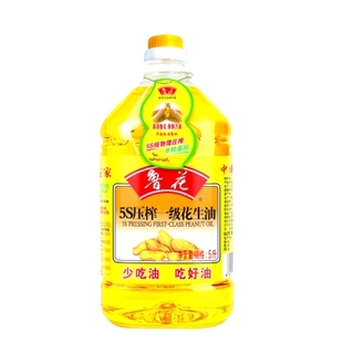  鲁花 压榨一级花生油5l/桶 食用油