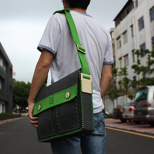GeekCook 极客库 DIY穿梭毛毡单肩包斜挎包送男朋友老公极客最爱|msdalam kategori beg sukan/pakej luar/Fitting, Satchel/beg/pakej percutian - dari Buy2taobao.com untuk memberikan perkhidmatan ejen Taobao profesional membeli